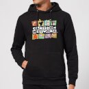 Cartoon Network Logo Characters Hoodie - Black