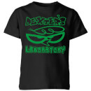 Dexters Lab Logo Kids' T-Shirt - Black