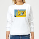 Disney Lilo And Stitch Life Guard Women's Sweatshirt - White