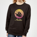 Disney Aladdin Flying Sunset Women's Sweatshirt - Black