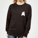 Disney Marie Backside Women's Sweatshirt - Black