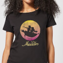 Disney Aladdin Flying Sunset Women's T-Shirt - Black