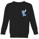 Disney Stitch Backside Kids' Sweatshirt - Black