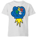 Donald Duck Pop Fist Kids' T-Shirt - Grey