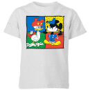 Disney Mickey And Donald Clothes Swap Kids' T-Shirt - Grey