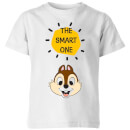 Disney Chip 'N' Dale The Smart One Kids' T-Shirt - White
