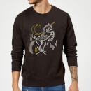 Harry Potter Unicorn Sweatshirt - Black