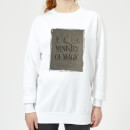 Harry Potter Ministry Of Magic Women's Sweatshirt - White