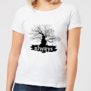 Harry Potter Always Tree Women's T-Shirt - White