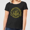 Harry Potter Hufflepuff Badger Badge Women's T-Shirt - Black