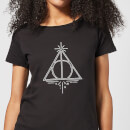 Harry Potter Deathly Hallows Women's T-Shirt - Black
