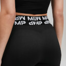 กางเกงเลกกิ้งทรงโค้งสำหรับผู้หญิง MP (สีดำ) - XS