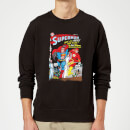 Justice League Who Is The Fastest Man Alive Cover Sweatshirt - Black