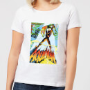 Justice League Aquaman Cover Women's T-Shirt - White