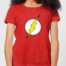 Justice League Flash Logo Women's T-Shirt - Red