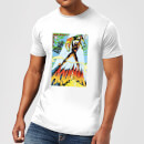 Justice League Aquaman Cover Men's T-Shirt - White