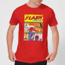 Justice League The Flash Issue One Men's T-Shirt - Red