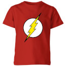 Justice League Flash Logo Kids' T-Shirt - Red
