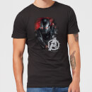 Avengers Endgame War Machine Brushed Men's T-Shirt - Black