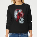 Avengers Endgame Nebula Brushed Women's Sweatshirt - Black