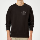 Braille Skateboarding Bridge Sunset Pocket Sweatshirt - Black