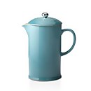 Le Creuset Stoneware Cafetiere Coffee Press - Teal