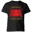 Star Wars Stormtrooper Legion Grid Kids' T-Shirt - Black