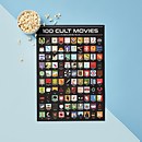 100 Movies Scratch Off Poster