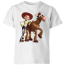 Toy Story 4 Jessie And Bullseye Kids' T-Shirt - White