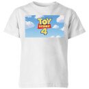 Toy Story 4 Clouds Logo Kids' T-Shirt - White