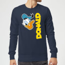Disney Donald Duck Face Sweatshirt - Navy