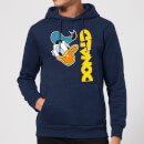 Disney Donald Duck Face Hoodie - Navy