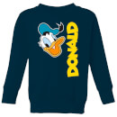 Disney Donald Duck Face Kids' Sweatshirt - Navy