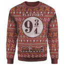 Harry Potter Platform 9 3/4 Christmas Knitted Jumper