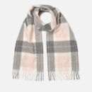 Barbour Women's Tartan Scarf - Pink/Grey Tartan