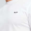 Мъжка тениска Essentials на MP - бяло - S