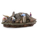 Iron Studios Jurassic Park Diorama Deluxe 1/10 Scale — Triceratops