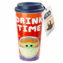 Star Wars Mandalorian The Child Plastic Lidded Mug