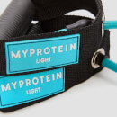 Тренировъчни ластици за съпротивление на Myprotein - леко - сини
