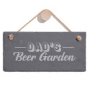 Beer Garden Slate Sign