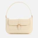 BY FAR Women's Miranda Croco Shoulder Bag - Cream