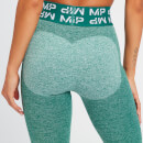 MP ženske Curve kratke biciklističke hlačice - intenzivno zelene - XXS