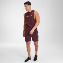 MP Men's Outline Graphic Shorts - Washed Oxblood