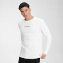 MP Men's Contrast Graphic Long Sleeve Top - White