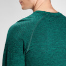 Essential Seamless 無縫系列 男士長袖上衣 - 綠 - XS