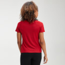 T-shirt de Treino Performance para Senhora da MP - Vermelho Perigo Marl - XXS