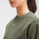 MP Essentials 基礎系列 女士運動衫 - 深橄欖 - XS