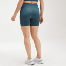 MP Women's Shape Seamless Ultra Cycling Shorts - Deep Sea Blue - XXS