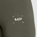 MP Central Graphic 系列 女士緊身褲 - 深橄欖 - XS