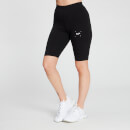 MP Women's Central Graphic Cycling Shorts - Black - S